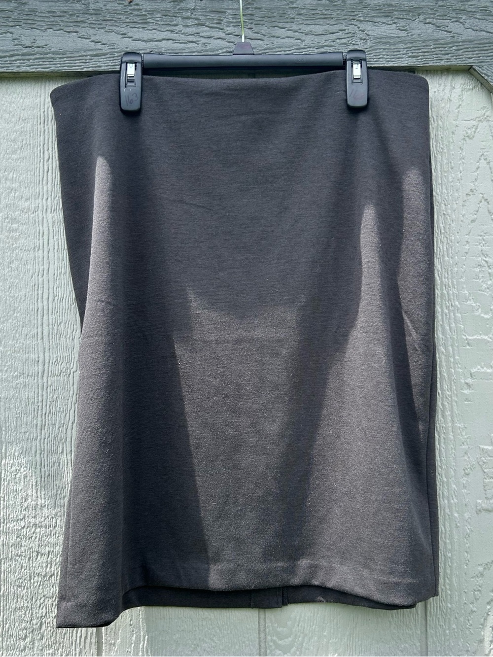 Philosophy Dark Grey Pencil Skirt 18W Plus Size Knee Length